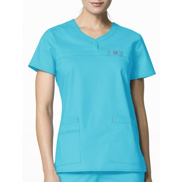 WonderWink Womens Wonderflex Patience Scrub Top WonderWink Womens Wonderflex Patience Scrub Top